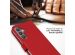 Selencia Étui de téléphone portefeuille en cuir véritable Samsung Galaxy S24 Plus - Rouge
