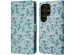 iMoshion Étui de téléphone portefeuille Design Samsung Galaxy S24 Ultra - Blue Flowers
