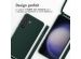 iMoshion Coque en silicone avec cordon Samsung Galaxy S24 - Vert foncé