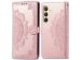 iMoshion Etui de téléphone portefeuille Mandala Samsung Galaxy S24 Plus - Rose Dorée