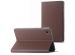 Accezz Housse Classic Tablet Stand Samsung Galaxy Tab A9 8.7 pouces  - Brun