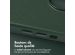 Accezz Coque arrière en cuir avec MagSafe iPhone 15 - Cedar Green