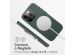 Accezz Coque arrière en cuir avec Magsafe iPhone 15 Pro - Cedar Green