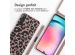 iMoshion Coque design en silicone avec cordon Samsung Galaxy A25 - Animal Pink
