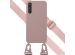 Selencia Coque silicone avec cordon amovible Samsung Galaxy A25 (5G) - Sand Pink