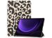 imoshion Coque tablette Design Trifold Samsung Tab S9 FE / Tab S9 - Leopard