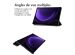 imoshion Coque tablette Trifold Samsung Tab S9 FE 10.9 pouces / Tab S9 11.0 pouces - Noir