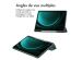 imoshion Coque tablette rigide Trifold Samsung Tab S9 FE Plus / Tab S9 Plus 12.4 pouces - Vert