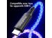 imoshion Câble de charge rapide lumineux RGB - USB-C vers USB-C - 1 mètre