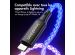 imoshion Câble de charge rapide lumineux RGB - USB-A vers Lightning - 1 mètre