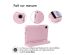 imoshion Coque kidsproof avec poignée Samsung Galaxy Tab A9 8.7 pouces - Rose clair