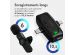 imoshion Pack Duo Microphone pour téléphone - Micro cravate - Sans fil - Bluetooth / Lightning / USB-C