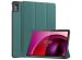 imoshion Coque tablette Trifold Lenovo Tab M10 5G - Vert foncé