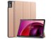 imoshion Coque tablette Trifold Lenovo Tab M10 5G - Rose Dorée