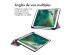 imoshion Coque tablette Trifold iPad 6 (2018) 9.7 pouces / iPad 5 (2017) 9.7 pouces / Air 2 (2014) / Air 1 (2013) - Sky