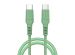 iMoshion Braided USB-C vers câble USB-C - 2 mètre - Vert