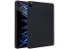 Accezz Coque Liquid Silicone avec porte-stylet iPad Pro 12.9 (2022) / Pro 12.9 (2021) / Pro 12.9 (2020) - Noir