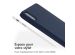 Accezz Coque Liquid Silicone avec porte-stylet iPad Pro 12.9 (2022) / Pro 12.9 (2021) / Pro 12.9 (2020) - Bleu foncé