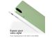 Accezz Coque Liquid Silicone avec porte-stylet iPad Pro 12.9 (2022) / Pro 12.9 (2021) / Pro 12.9 (2020) - Vert clair