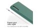 Accezz Coque Liquid Silicone avec porte-stylet iPad Pro 12.9 (2022) / Pro 12.9 (2021) / Pro 12.9 (2020) - Vert foncé