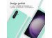 iMoshion Coque en silicone avec cordon Samsung Galaxy S23 FE - Vert menthe