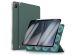 imoshion Magnetic etui de téléphone portefeuille iPad Pro 12.9 (2020/2021/2022) - Vert foncé