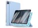 iMoshion Magnetic etui de téléphone portefeuille iPad Pro 12.9 (2020 -2022) - Bleu clair