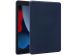 Accezz Coque Liquid Silicone iPad 9 (2021) 10.2 pouces / iPad 8 (2020) 10.2 pouces / iPad 7 (2019) 10.2 pouces - Bleu foncé