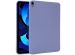 Accezz Coque Liquid Silicone avec porte-stylet iPad Air 11 pouces (2024) M2 / Air 5 (2022) / Air 4 (2020) - Lila