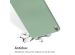 Accezz Coque Liquid Silicone avec porte-stylet iPad Air 11 pouces (2024) M2 / Air 5 (2022) / Air 4 (2020) - Vert clair