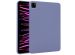 Accezz Coque Liquid Silicone avec porte-stylet iPad Pro 11 (2018/2020/2021/2022) - Lila