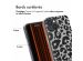 iMoshion Coque Design iPhone 15 Plus - Leopard / Noir