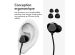 imoshion ﻿Ecouteurs in-ear - Ecouteurs filaires - Avec connexion USB-C - Noir