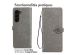 imoshion Etui de téléphone portefeuille Mandala Samsung Galaxy Z Fold 5 - Gris