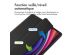 imoshion Coque tablette rigide Trifold Samsung Galaxy Tab S9 11.0 pouces - Noir