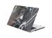 imoshion Coque Design Laptop MacBook Air 15 pouces (2023) / Air 15 pouces (2024) M3 chip - A2941 / A3114 - Black Marble