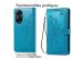 imoshion Etui de téléphone portefeuille Mandala Oppo A98 - Turquoise