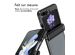 iMoshion Coque arrière Rugged Clear Samsung Galaxy Z Flip 5 - Noir