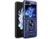 imoshion Coque Arrière Rugged avec anneau Samsung Galaxy Z Flip 5 - Bleu foncé