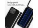 iMoshion ﻿Coque en silicone avec cordon iPhone 15 Pro - Noir