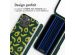 iMoshion Coque design en silicone avec cordon iPhone 15 Pro - Avocado Green