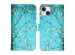 imoshion Design Softcase Bookcase iPhone 15 - Blossom