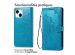 iMoshion Etui de téléphone portefeuille Mandala iPhone 15 - Turquoise