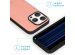 iMoshion Etui de téléphone de luxe 2-en-1 amovible iPhone 15 Pro - Rose