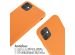 imoshion ﻿Coque en silicone avec cordon iPhone 11 - Orange