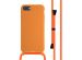 imoshion ﻿Coque en silicone avec cordon iPhone SE (2022 / 2020) / 8 / 7 - Orange