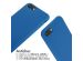 imoshion ﻿Coque en silicone avec cordon iPhone SE (2022 / 2020) / 8 / 7 - Bleu