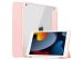 iMoshion Coque tablette rigide Trifold iPad 9 (2021) 10.2 pouces / iPad 8 (2020) 10.2 pouces / iPad 7 (2019) 10.2 pouces - Rose