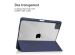 imoshion Coque tablette rigide Trifold iPad Pro 11 (2018/2020/2021/2022) - Bleu foncé