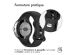 imoshion Bracelet en silicone Google Pixel Watch / Watch 2 / Watch 3 (41 mm) - Taille L - Noir